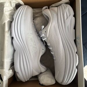 BRAND NEW Hoka White size 10.5 Athletic Shoes